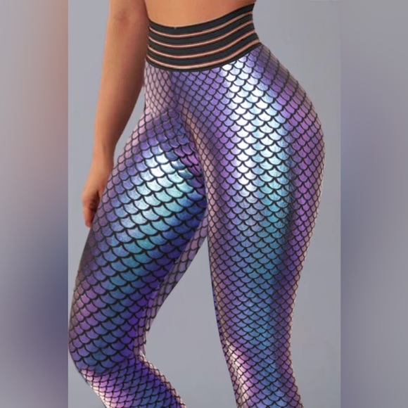 Mermaid leggings 🧜‍♀️ - Picture 3 of 9
